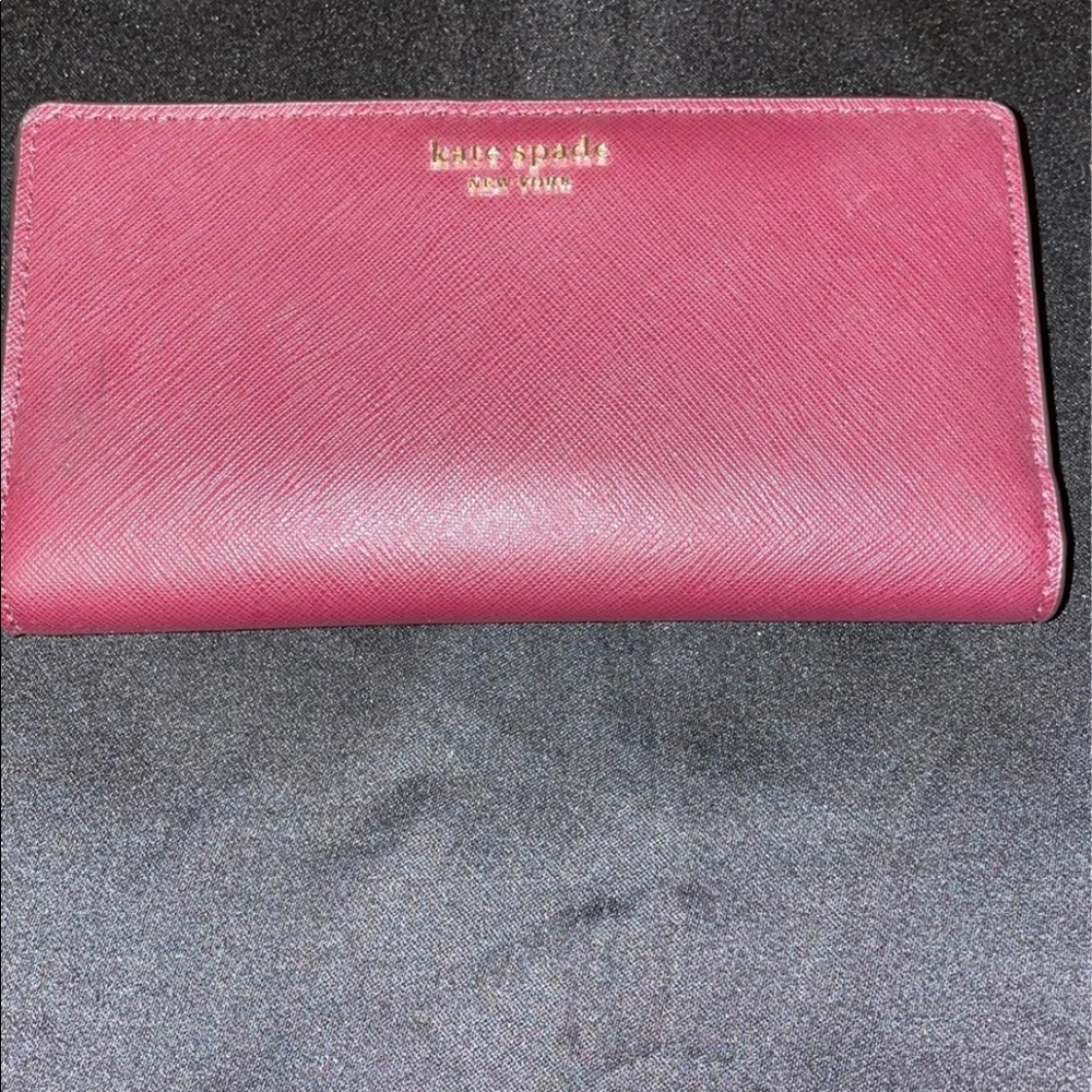 Kate Spade large slim bifold wallet